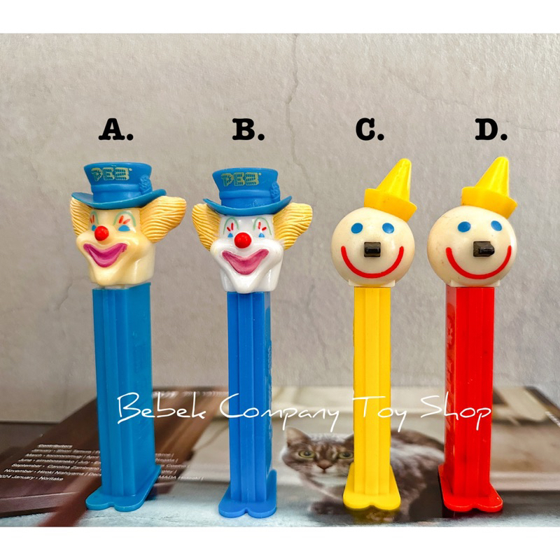 美國🇺🇸 絕版 vintage pez 貝思 皮禮士 糖果盒 給糖器 絕版玩具 小丑