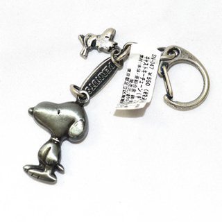 SNOOPY 史努比 金屬 吊飾 鑰匙圈 日本製正版 ms048