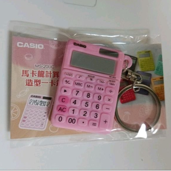 CASIO 卡西歐計算機一卡通 粉紅款 現貨 全新未拆 交換禮物 禮物 聖誕節