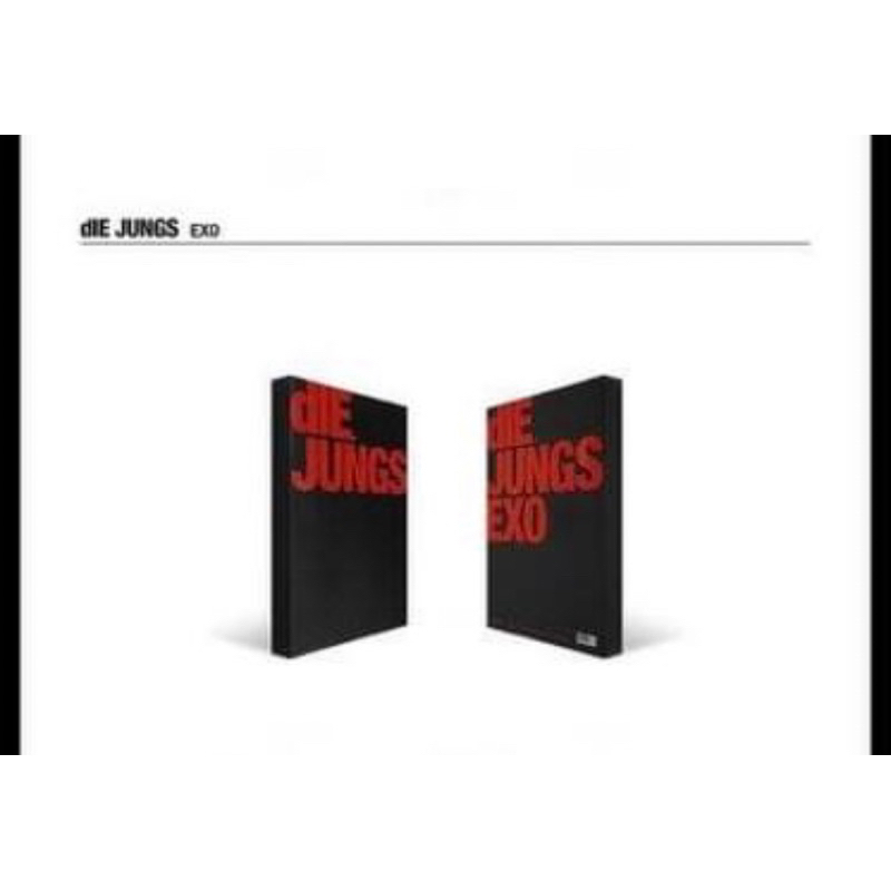 EXO dIE JUNGS 2冊セット EXO [DIE JUNGS EXO-K] Photo Book 340P K-POP SEALED | eBay