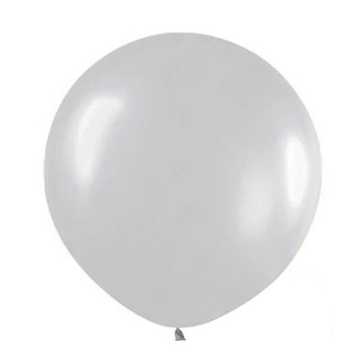 派對城 現貨【36吋珠光乳膠氣球1入-金/銀】 歐美派對 生日氣球 乳膠氣球 氣球 派對佈置 拍攝道具