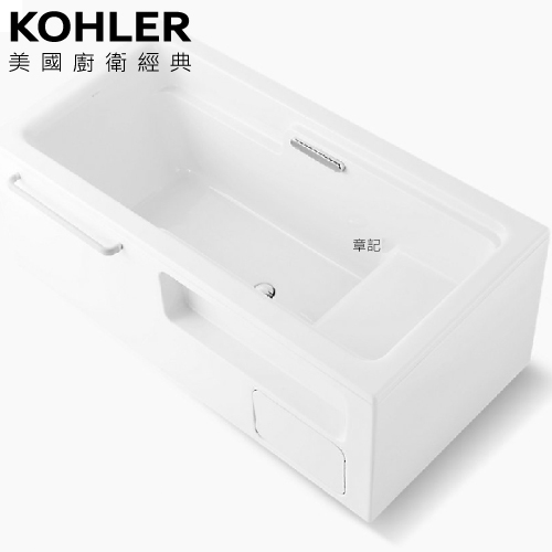 KOHLER Family Care 壓克力獨立式整體化浴缸(170cm) K-24459T-0_K-24460T-0