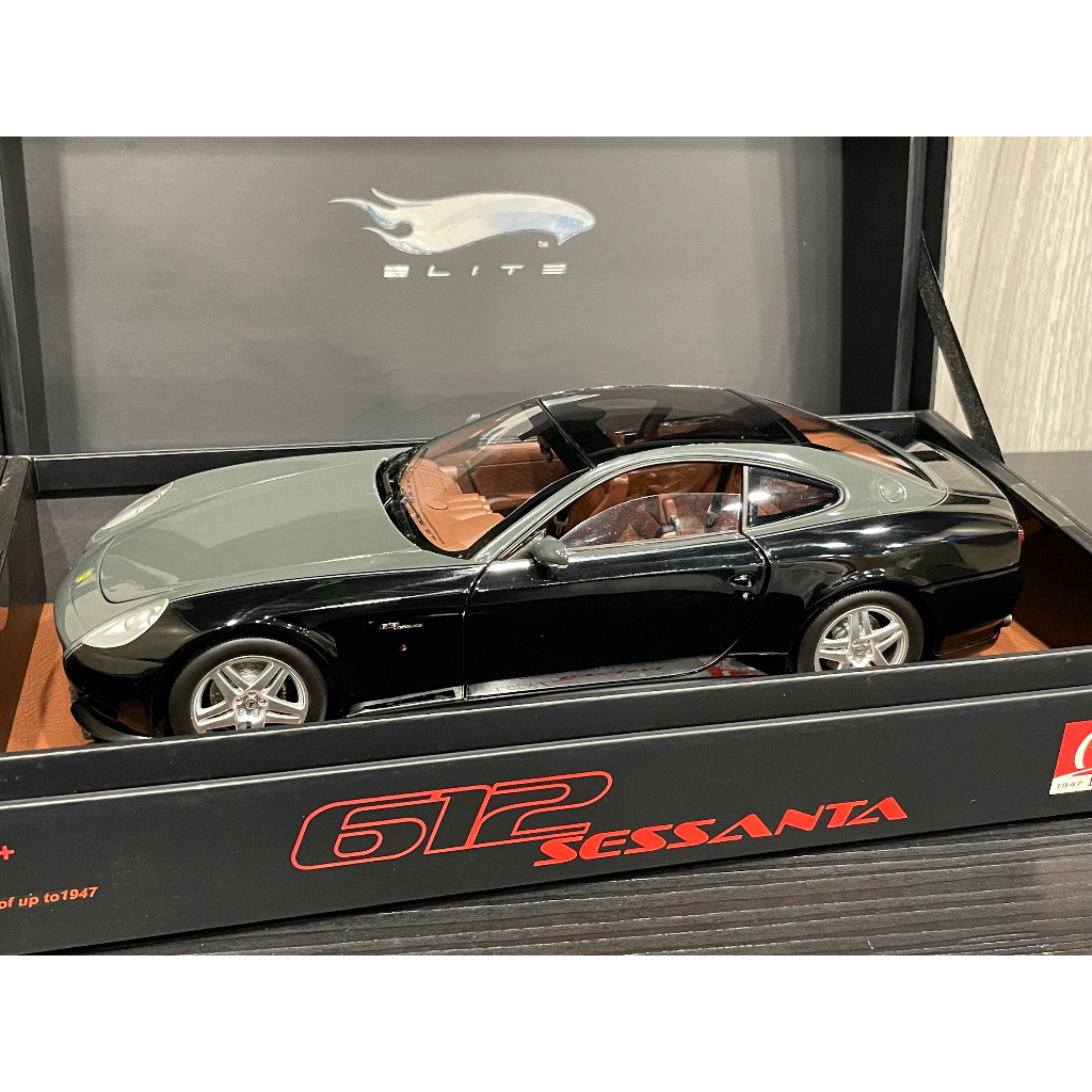 Hotwheels 1/18 ferrari 612 Sessanta 雙色 Super Elite 絕版 稀有