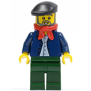 玩樂趣 LEGO樂高 10235 冬季系列 男士 二手人偶 cty0441