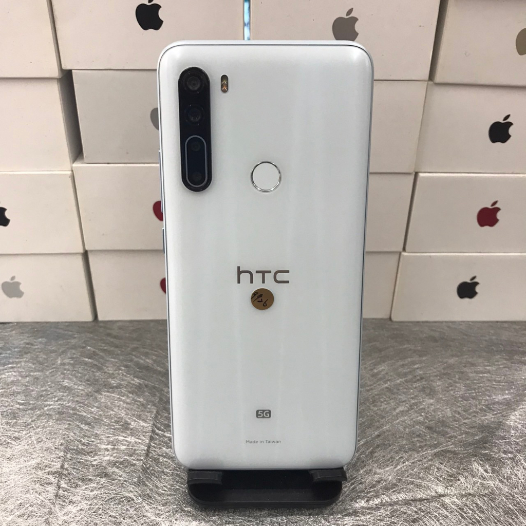 【外觀不錯】HTC U20 5G 白 8G 256GB 6.8吋 台北 手機 二手機 師大 可自取 9926