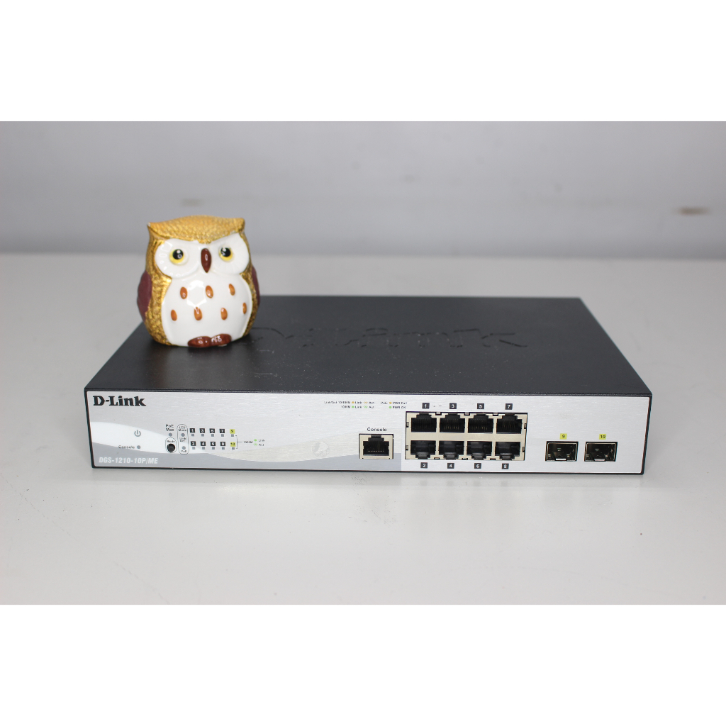 D-Link DGS-1210-10P/ME 10-Port Gigabit PoE Metro Ethernet