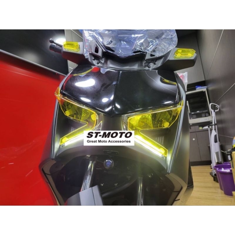 ST-MOTO摩托精品 台灣製造 搶先上市 3D掃描建模製造 YAMAHA 2023 XMAX300 大燈護片