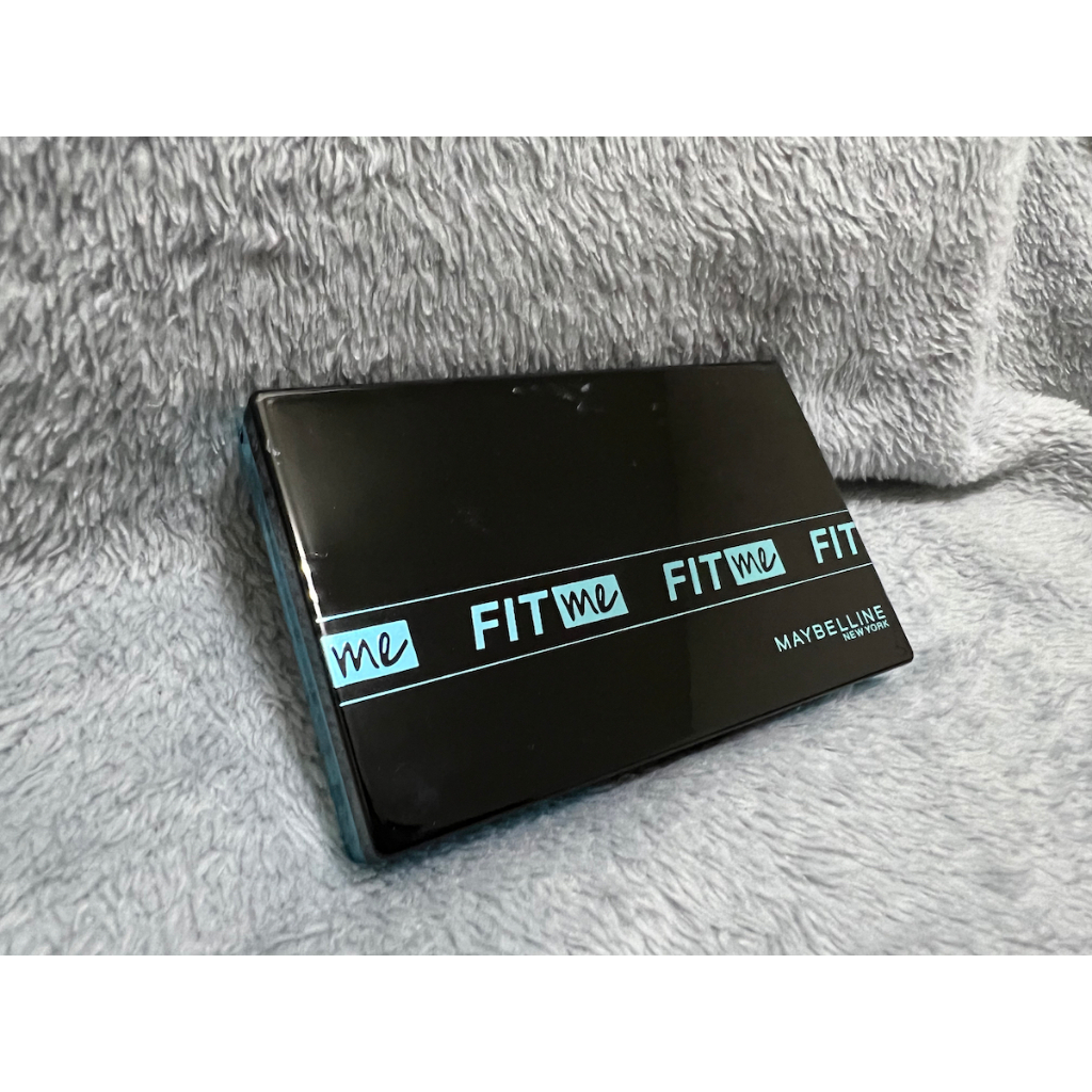 【二手】 MAYBELLINE 媚比琳 FIT ME 全新升級 反孔特霧全進化零瑕嫩粉餅 123 裸膚色 控油粉餅