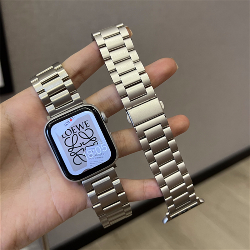 金屬錶帶 不鏽鋼錶帶 適用 apple watch 9 8 7 6 5 4 SE 錶帶 ultra 2 商務百搭錶帶