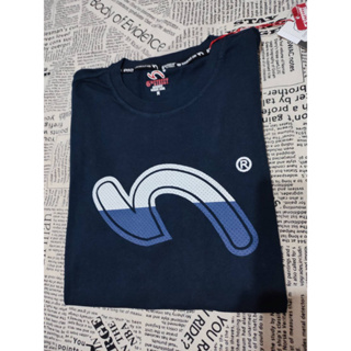 正品/代購【5th STREET】男生 LOGO 短袖T恤上衣 棉質--深藍色