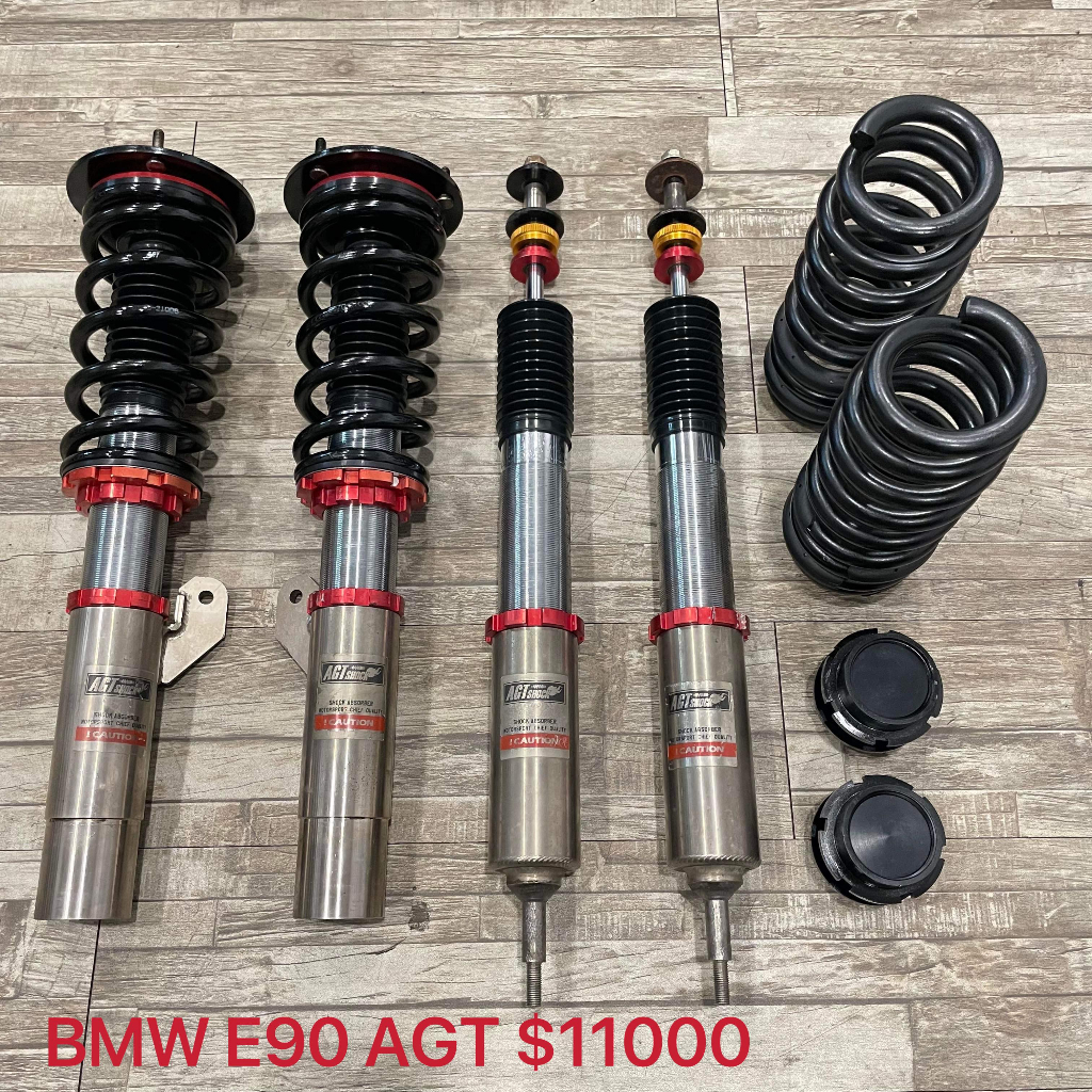 【品太】(保固四個月) BMW E87 E90 E91 E92 AGT 高低軟硬可調避震器 極新品 整新品