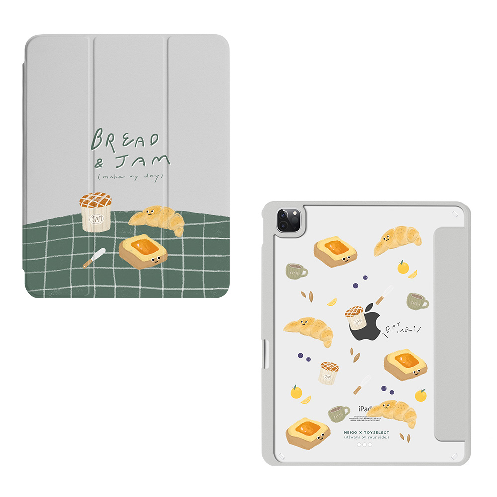 【TOYSELECT】Meigo粿醬麵包iPad三折保護殼