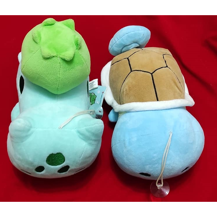 二手．pokemon yurutto 寶可夢娃娃吊飾（傑尼龜、妙蛙種子）（合售）