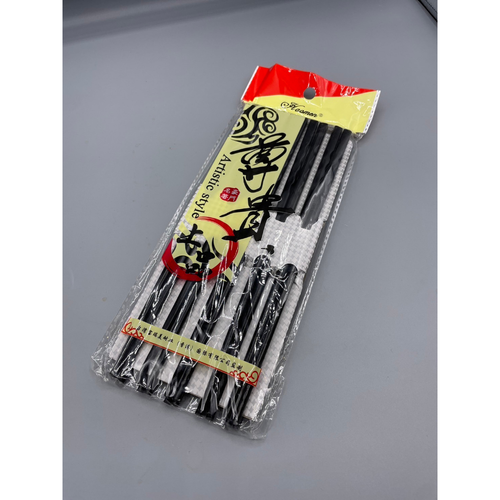 美耐皿筷子 日式筷子 防滑防燙筷 抗菌筷 1雙入