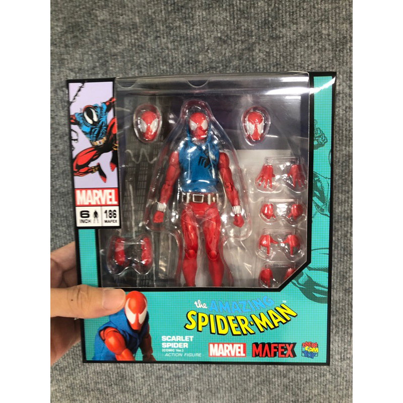 Medicom toy 186 Mafex Spider-Man 日版 猩紅蜘蛛人 蜘蛛人