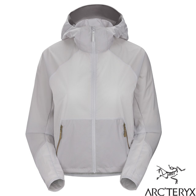 【ARCTERYX 始祖鳥】送》女款 防風防潑水輕薄透氣連帽風衣外套 Stowe 機車夾克 短版設計_28913