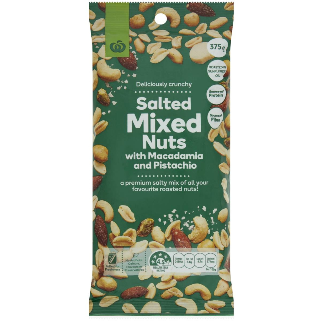 Salted Mixed Nuts 鹹味綜合堅果/ 鹹味綜合堅果
