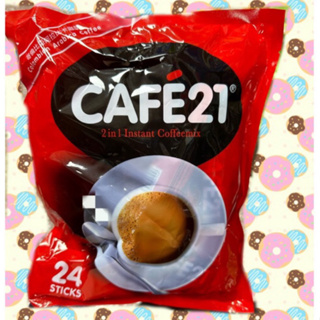 新加坡 21世紀白咖啡 二合一無糖（12g*24包）阿拉比卡咖啡豆