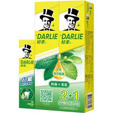 好來DARLIE 超氟強化琺瑯質牙膏175g(2入)+50g 超取蝦皮一單限10組 黑人牙膏