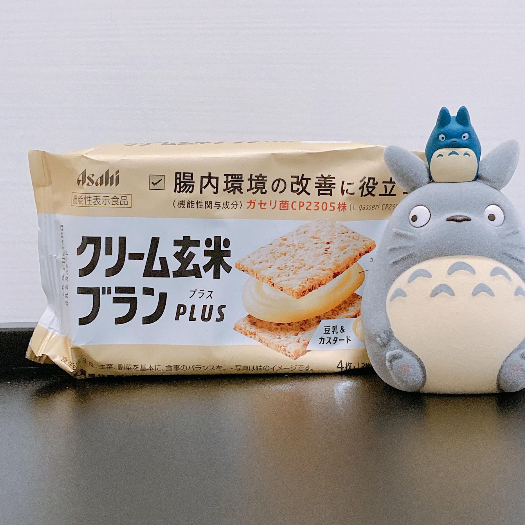【現貨🔥】光速出貨　日本 朝日 Asahi 玄米風味 豆乳奶黃餅乾 玄米餅 高纖低卡 營養機能　代餐餅乾 低卡 72Ｇ