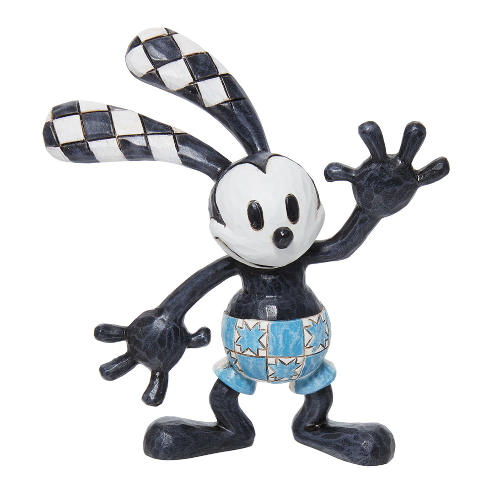 Enesco精品雕塑 Disney 迪士尼 幸運兔奧斯華迷你居家擺設 EN36654