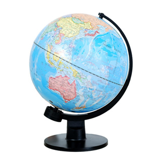 【SkyGlobe】12吋發光塑膠底座地球儀(中英文版)《WUZ屋子》地球儀 地圖 行政地圖 教學 台灣製 小夜燈