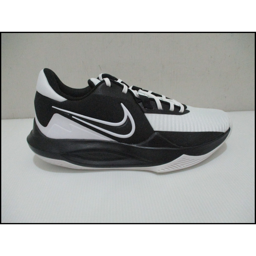 NIKE PRECISION VI 籃球鞋 緩震 男款 黑白 DD9535007