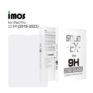 免運 imos Apple iPad Pro 12.9吋 (2018-2022) 9H強化玻璃保護貼 平板 "授權經銷商