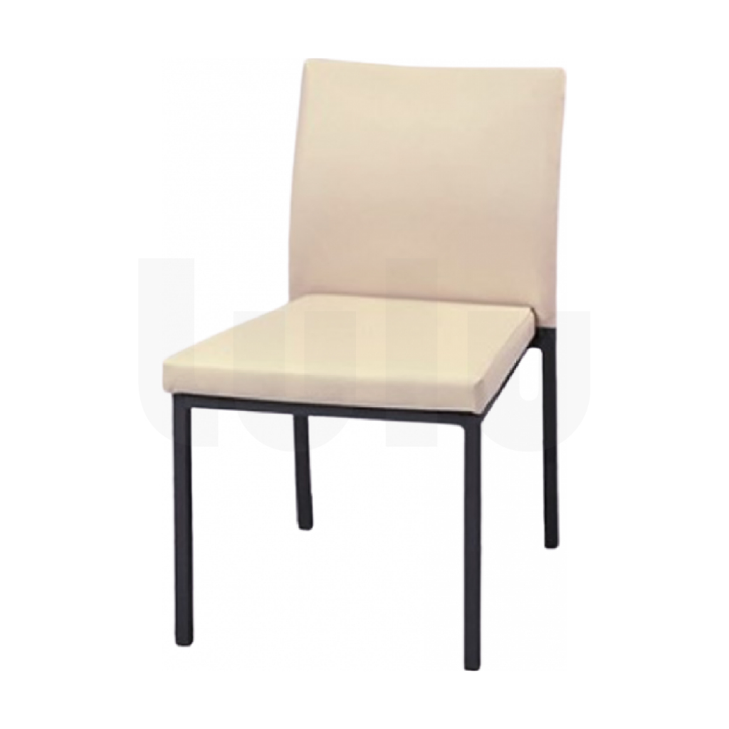 【Lulu】 伯爵椅 黑腳 米白色 340-1 ┃ 餐桌 餐椅 餐廳椅 洽談椅 休閒椅 造型椅 用餐椅 銀腳 黑腳 椅子