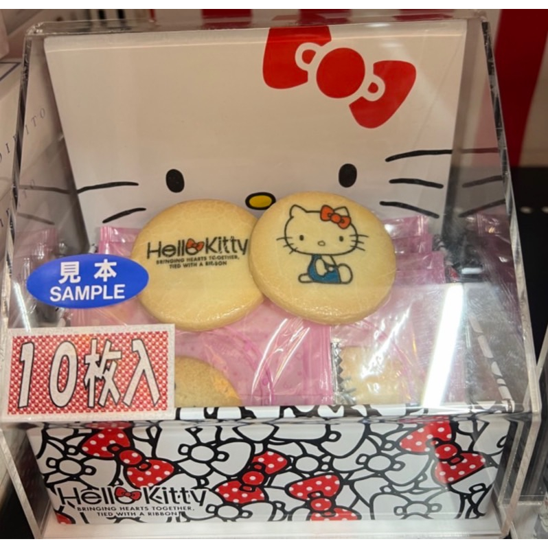 (預購)⭐⭐日本原裝⭐⭐長登屋 (Hello Kitty/小叮噹)罐裝印花餅乾/10入
