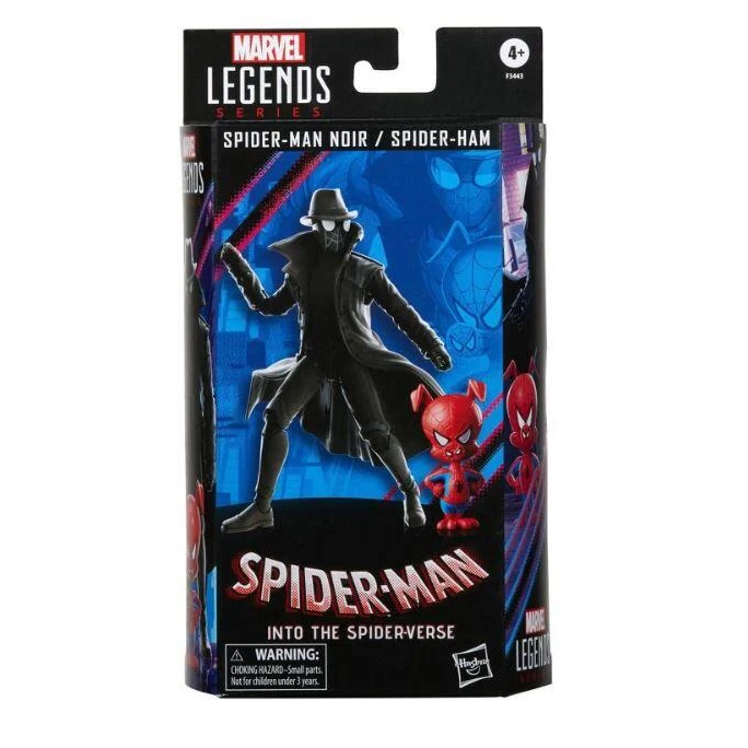 [錢沒有不見]ML Marvel Legends 暗影蜘蛛人Spider-Man Noir 黑白蜘蛛人 豬豬人 孩之寶