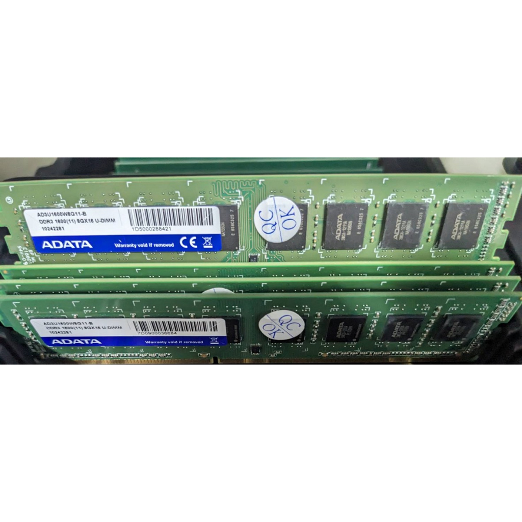 二手 威剛 DDR3 1600 8G記憶體