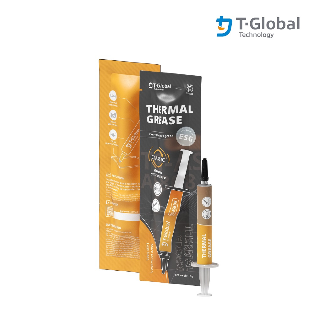 T-Global Technology 高柏科技 導熱膏 散熱膏 thermal grease TG-S808
