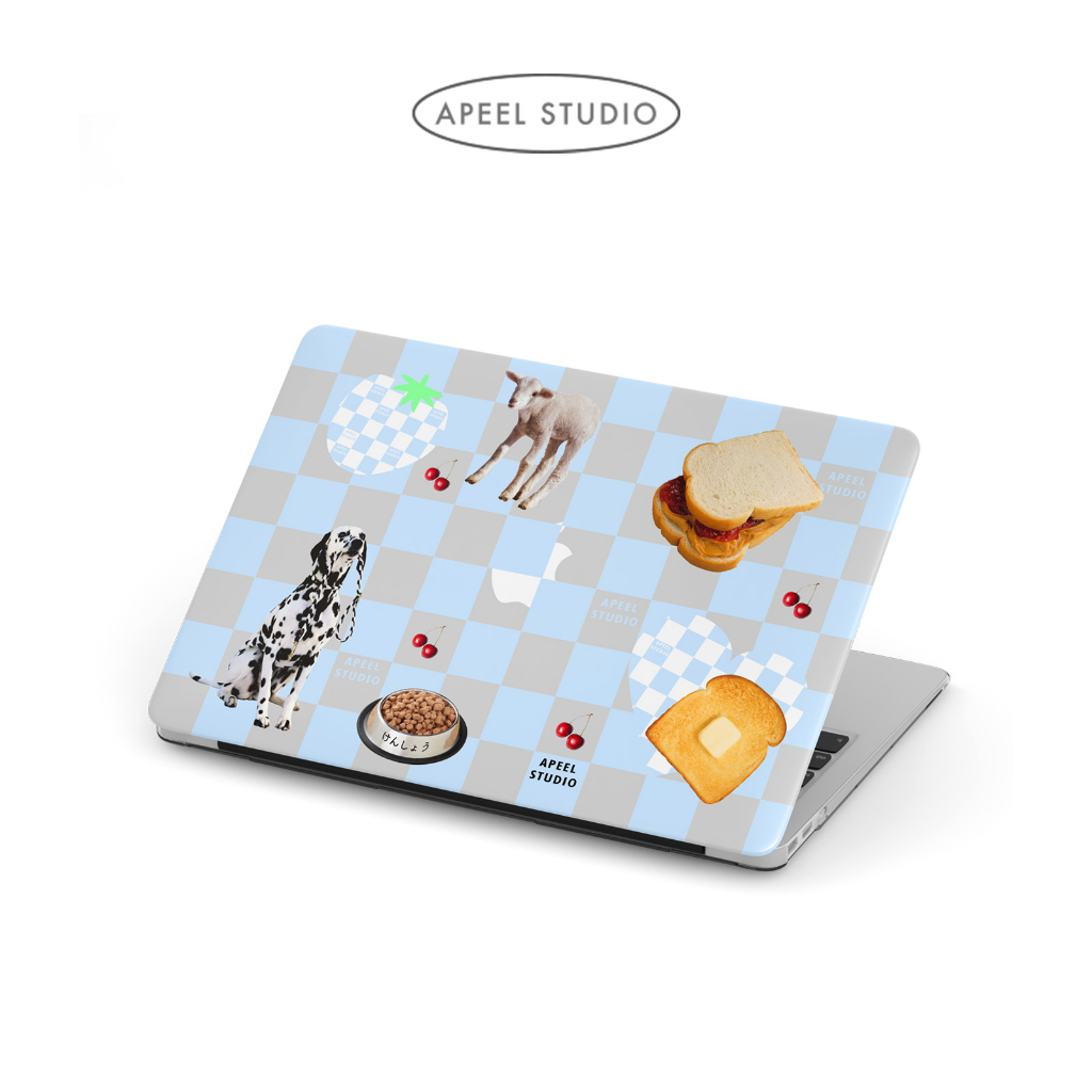 【 APIOU】現貨 棋盤格 MacBook 全包保護殼 Air Pro 13/14/15/16 M4 M3 M2