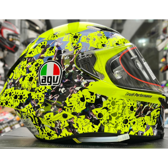 ∥益發安全帽九如店∥AGV PISTA GP RR MISANO 2 2021 粉絲帽 羅西 碳纖維賽道帽 限量