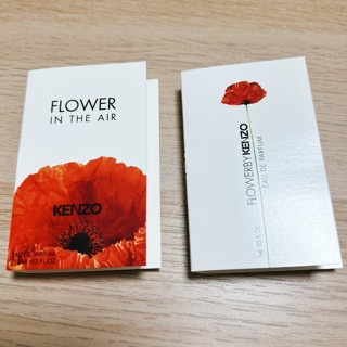 KENZO FLOWER 罌粟花/空中之花女性淡香精(針管)各1ML