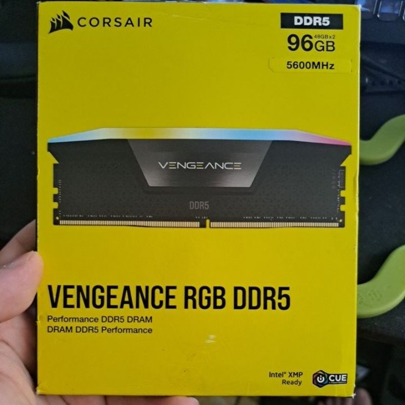 海盜船 Corsair Vengeance RGB DDR5 5600 48Gx2 96GB