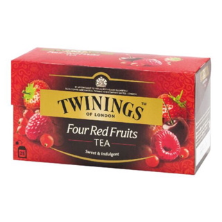 TWININGS 唐寧茶 四紅果茶2g x25入 春季茶品