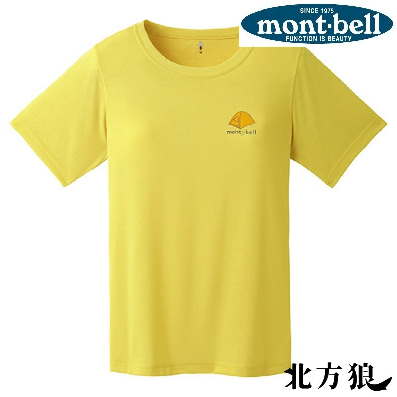 mont-bell 日本 女 WIC.T 山之道具 短袖排汗T 排汗衫 快乾 [北方狼] 1114254
