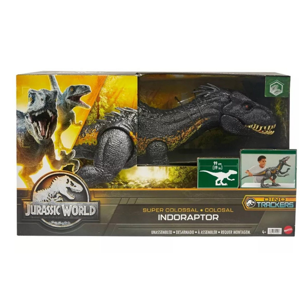 正版 Mattel 全新 Jurassic world 侏羅紀恐龍 侏羅紀世界-巨型帝王迅猛龍 恐龍玩具 聖誕禮物