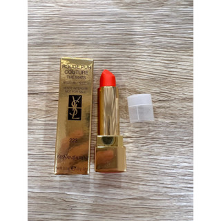 YSL 聖羅蘭 奢華緞面唇膏 僅試色 試用品 環保蓋 3.8g