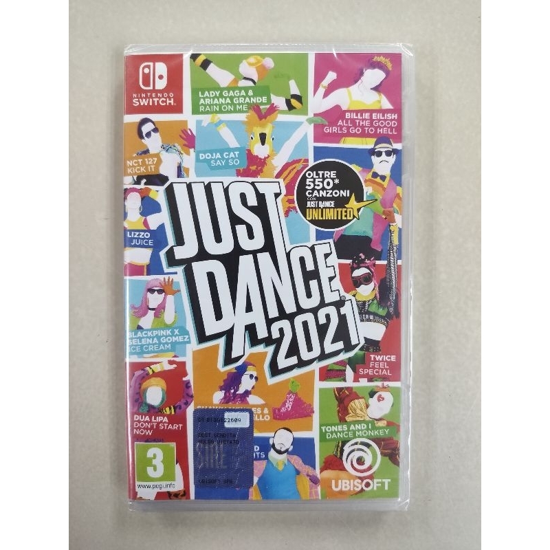 NS全新現貨不用等 舞力全開2021 中英文歐版（內建中文)Just Dance 2021 Switch