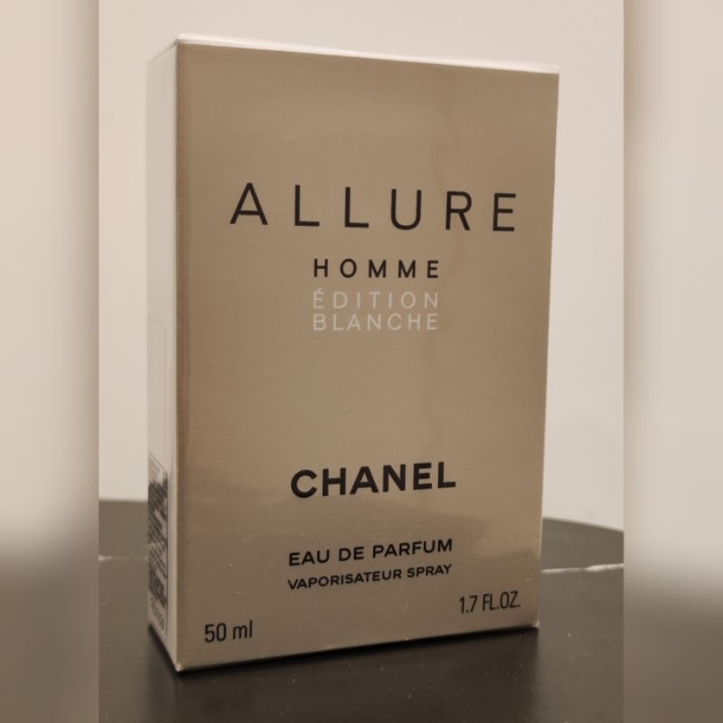 全新中文標籤公司貨 Chanel 香奈兒 Allure Edition Blanche 白色時尚男性淡香精 50ml