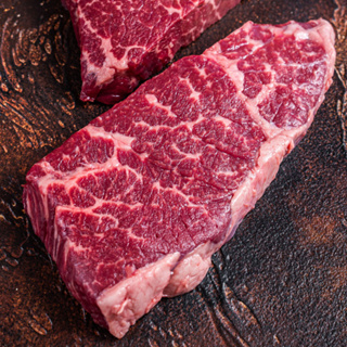 【海豐生鮮】美國進口 Prime級安格斯 比臉大雪花沙朗牛排(450g)片 牛肉/牛排/原肉現切/原肉