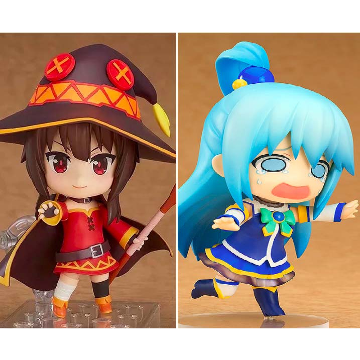 【i玩小舖】GSC惠惠 美好世界獻上祝福 #725 630魔法師爆裂魔法紅魔女孩Q版 黏土人可動優質港版公仔 周邊 動漫