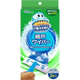 【貳陸】日本 莊臣 Scrubbing Bubbles 除塵紙 拋棄式除塵撣 無紡布除塵撣 除灰塵 打掃 清潔用品 靜電