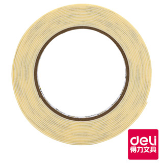 【Deli得力】大管芯泡棉膠帶/EA368/24mmx4.5M｜得力旗艦店
