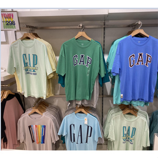 GAP Logo 男裝 純棉.親膚.寬鬆休閒短袖T恤