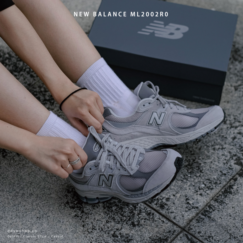 dd▸New Balance NB 2002R0 麂皮 元祖灰 ML2002R0