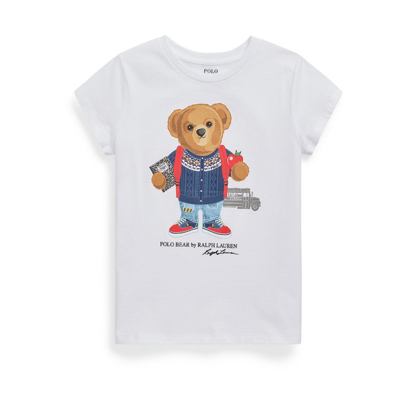 🐻現貨 Polo Bear Ralph Lauren 女青年款 筆記熊 短袖T恤上衣